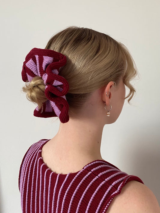 Stripy Scrunchies