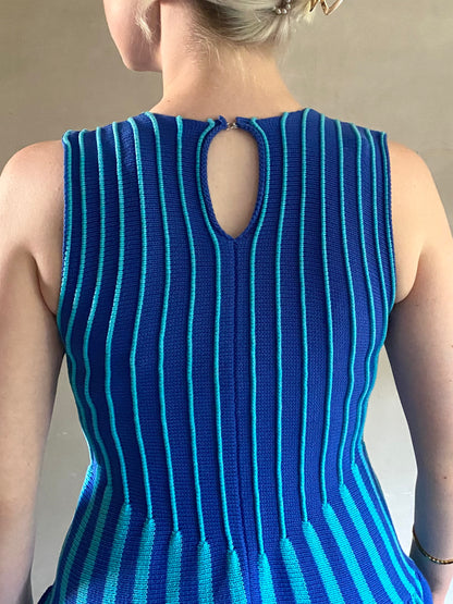 Flared mini dress